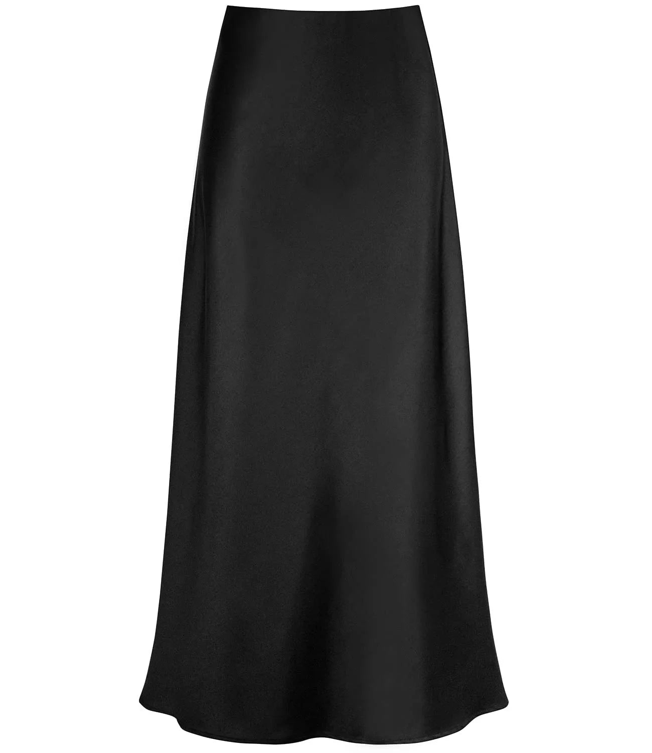 Spring Summer Women's Clothing New Style Silky Texture Forged Surface Acetic Acid Hanging High Waist Fish Tail Half Skirt Women