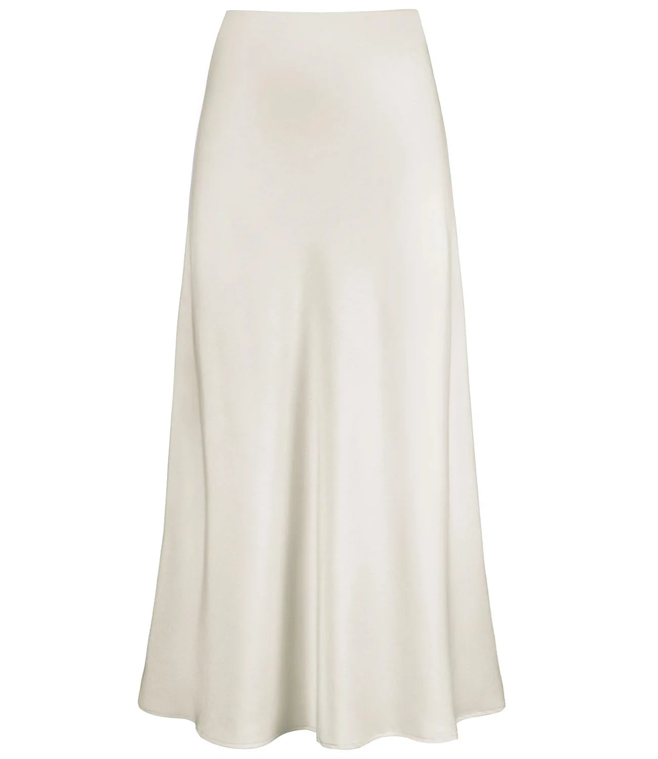 Spring Summer Women's Clothing New Style Silky Texture Forged Surface Acetic Acid Hanging High Waist Fish Tail Half Skirt Women
