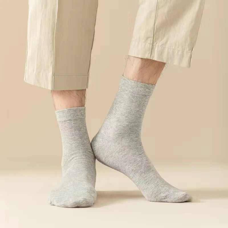 Autumn and Winter Trend Style Rubber-waisted Loose High-elasticity Denim Straight-leg Pants Are Versatile  Fashionable for Women
